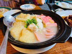 蟹柳鱼丸猪皮煲-马勒别墅·中餐厅