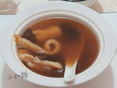 羊肚菌鱼胶汤-大林苑世家精细潮州菜