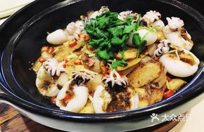 Stir-fried Baby Squid