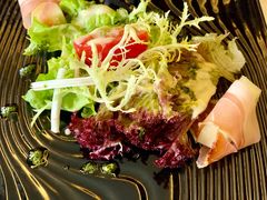 风干火腿蜜瓜田园沙拉-北京建国饭店杰斯汀法餐厅