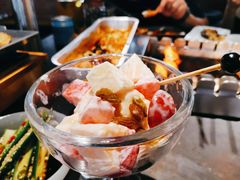 水果色拉-很久以前羊肉串(中山公园店)