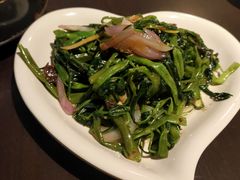 马拉盏炒通菜-大头虾越式风味餐厅(光明广场店)