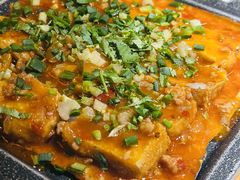铁板包浆豆腐-绿茶餐厅(松江万达店)