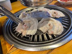 薄切五花肉-唯成•韩国炭火烤肉 유성고기