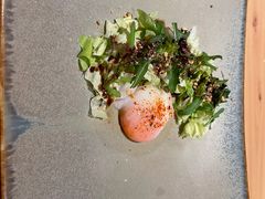 温泉蛋沙拉-香樟花园法式铁板烧(恒隆广场店)