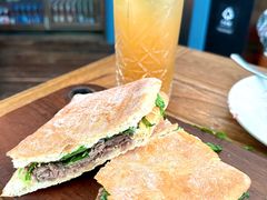 烤牛肉帕尼尼-Alimentari早午餐(安福路店)