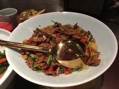 28秒爆炒黄牛肉-望湘园·洞庭渔宴(浦江欢乐颂店)