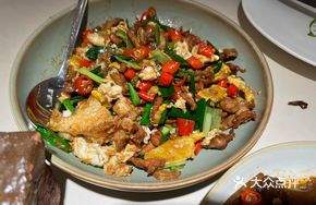 Spicy Fried Egg Chicken Offal