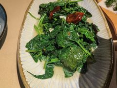 炝炒地瓜叶-山石榴·贵州菜(丰盛里店)