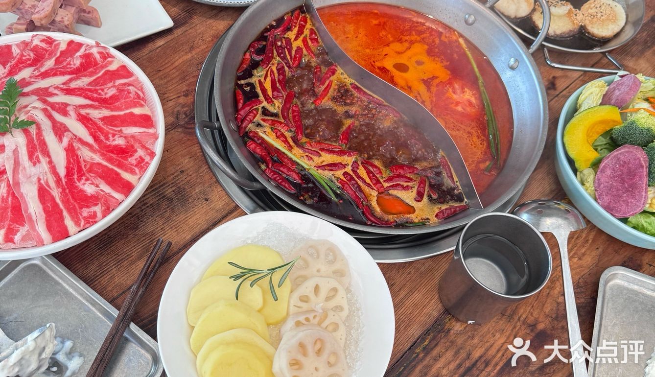 藏在城市里的田园火锅秘境🥘
