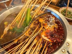 -拈签一笑黄牛肉辣卤串串