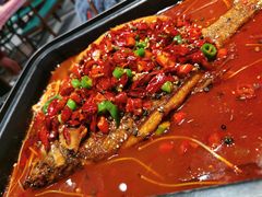香辣烤海鲈鱼-辣小鲜·南昌大排档(船山路店)