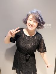 时尚短发•冷色-苑苑发型设计