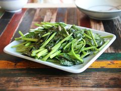 孜然菠菜-江南驿·二十余年创意杭帮味(良渚玉鸟集店)