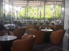 -深圳温德姆至尊酒店·大堂吧·户外花园