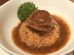 黑松露汁鲍鱼烩饭-广州富力君悦大酒店空中花园