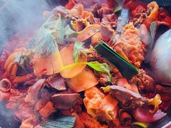 -蜀八婆鲍鱼鸡煲虾(宝安坪洲店)