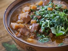 -陕北风干羊肉剁荞面