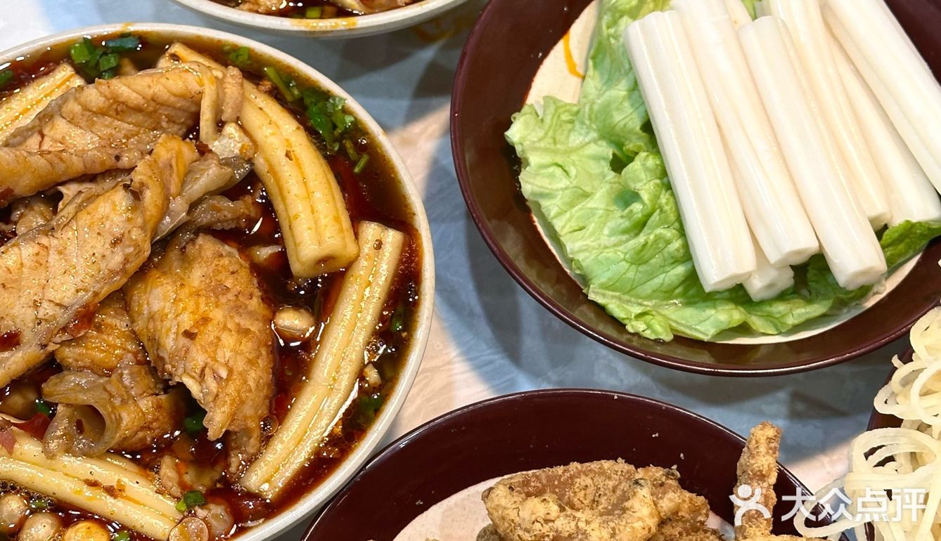在西安｜吃过的zui鲜的活鱼活牛蛙～