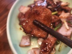京葱爆猪肝-虎哥私房菜(馒头山店)