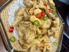 炸蘑菇-汉思肴 热面皮(虬江路店)