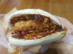 蛋菜夹馍-老马家马蓉蛋菜夹馍·腊牛肉夹馍(回民街店)