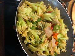 干锅花菜-好灶头妈妈菜·柴火灶台鱼·千岛湖土菜地标美食
