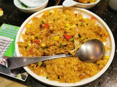黑椒牛肉炒饭-马家斑.鲜鱼火锅(松湖万科店)