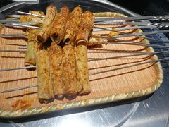 豆皮菜卷-城南老友羊蝎子火锅(花乡奥莱店)