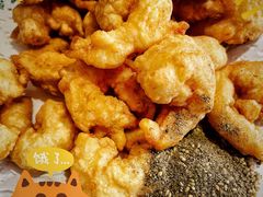 芥香虾球-天津乾毓德饭庄·清真传统炒菜·海鲜烧烤(咸阳路店)