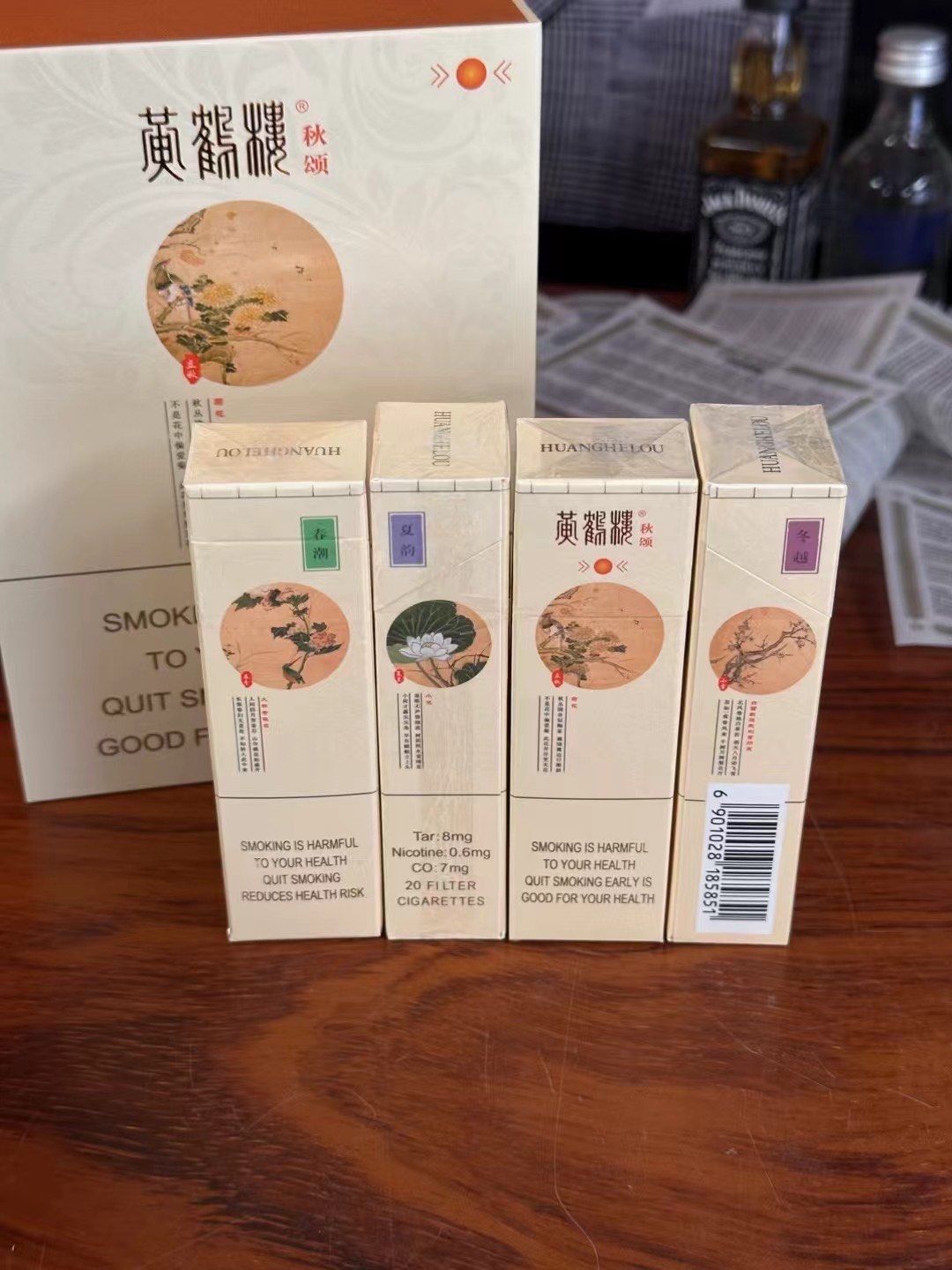 黄鹤楼四季春夏秋冬