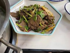 辣呛牛肝-独一道·大别山土菜烧烤(雨花西路店)