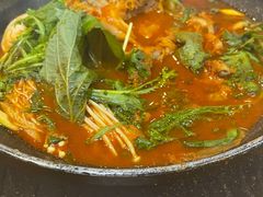 土豆排骨火锅-喇喇排骨火锅·传统韩式脊骨汤(望京西园总店)