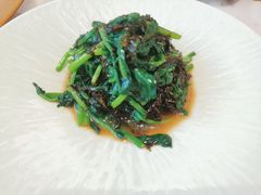 有机菠菜炒紫菜-喜鼎海胆水饺(平安金融中心店)