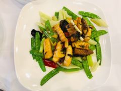 碧绿炒脆肉鲩-小榄人家酒楼(民安店)