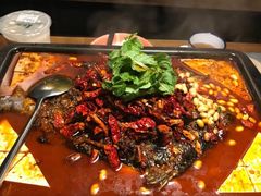 -探鱼·鲜青椒爽麻烤鱼(广州花都来又来店)