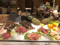 自助取餐区-万达瑞华酒店美食汇自助餐厅(楚河汉街店)