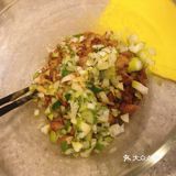 納豆小魚秋葵雞蛋餅餅[调皮]