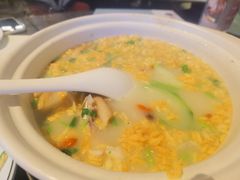 脆苞米蘑菇鱼汤-港丽餐厅(高德置地店)