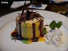 卖相很雷吃着不错的cheesecake-丽晶酒店-金宝99 Restaurant