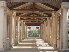 酒字门+导入长廊-广州神农草堂中医药博物馆