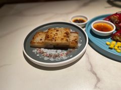 香煎腊味萝卜糕-禄运茶居·手工点心(同和店)