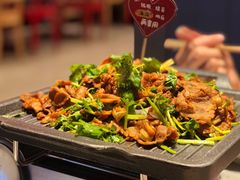 铁板孜然爆羊肉-大师兄·西北风味食集(增城合生汇店)