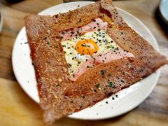 巴黎火腿鸡蛋芝士蘑菇可丽饼-RAC BAR(安福路店)