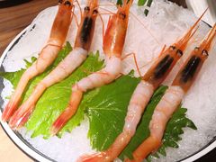 甜虾刺身-揽季锅物会.福建黄鱼.海鲜姿造(五四路店)