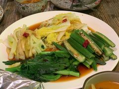 白灼四宝蔬-格日勒阿妈蒙古厨房(大召店)
