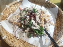 齐齐捞起手撕鸡-猪腰一家·地道佛山菜(盐步店)