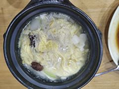 嫩豆腐汤-贤花饭店(城阳店)