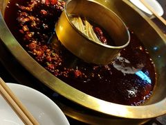 牛油菌菇鸳鸯锅底-巴蜀大宅门火锅(北大街店)