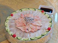 河豚刺身-孔庆璞河豚馆(白玉兰酒店)